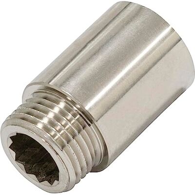 AERZETIX Rallonge Raccord de Jonction Droit à Visser Filetage Mâle/Femelle 1/2" Longueur 30mm en Métal Connecteur Type Vissage - Publicité AERZETIX Rallonge Raccord de Jonction Droit à Visser Filetage Mâle/Femelle 1/2" Longueur 30mm en Métal Connecteur Type Vissage - Publicité