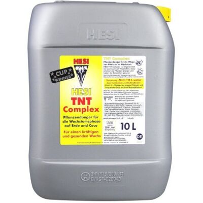 Hesi Engrais / Fertilisant pour la Croissance en Terre TNT Complexe (10L) - Publicité Hesi Engrais / Fertilisant pour la Croissance en Terre TNT Complexe (10L) - Publicité