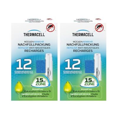Thermacell 2 Recharges Répulsives Anti Moustiques 15m² 24h - Publicité Thermacell 2 Recharges Répulsives Anti Moustiques 15m² 24h - Publicité