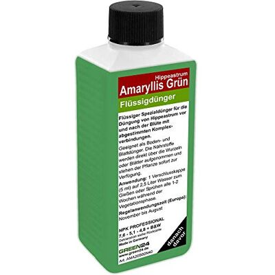 GREEN24 Amaryllis Hippeastrum Vert Engrais liquide HIGHTECH NPK, Racine sol engrais Foliaire – plante alimentaire - Publicité GREEN24 Amaryllis Hippeastrum Vert Engrais liquide HIGHTECH NPK, Racine sol engrais Foliaire – plante alimentaire - Publicité