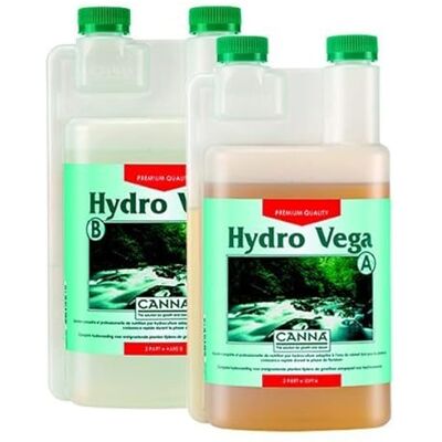 CANNA engrais Hydro Vega A et B (2 x) 1 L - Publicité CANNA engrais Hydro Vega A et B (2 x) 1 L - Publicité