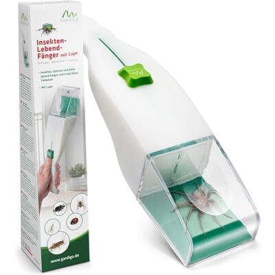 Gardigo ® Attrape-Araignées Extra Long Piège à Insectes XXL avec Loupe Verre Grossissant pour Enfants Capturer et Observer Les Insectes Vivants Répulsif Anti-Araignées Spider Catcher - Publicité Gardigo ® Attrape-Araignées Extra Long Piège à Insectes XXL avec Loupe Verre Grossissant pour Enfants Capturer et Observer Les Insectes Vivants Répulsif Anti-Araignées Spider Catcher - Publicité