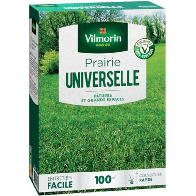 Vilmorin Prairie Universelle 1 kg 100 m² - Publicité Vilmorin Prairie Universelle 1 kg 100 m² - Publicité