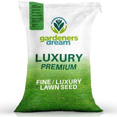 GardenersDream 5KG REVE DES JARDINIERS GRAINS D'HERBE FINS STYLE GOLF VERT ORNEMENTAL HERBE LUXURIANTE - Publicité GardenersDream 5KG REVE DES JARDINIERS GRAINS D'HERBE FINS STYLE GOLF VERT ORNEMENTAL HERBE LUXURIANTE - Publicité