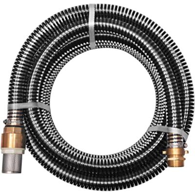 vidaXL Tuyau d'Aspiration avec Raccords en Laiton 15 m Noir Pompes de Jardin - Publicité vidaXL Tuyau d'Aspiration avec Raccords en Laiton 15 m Noir Pompes de Jardin - Publicité