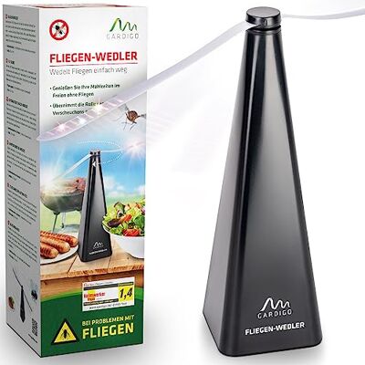 Gardigo Ventilateur Anti-Mouches de Table à Piles - Publicité Gardigo Ventilateur Anti-Mouches de Table à Piles - Publicité