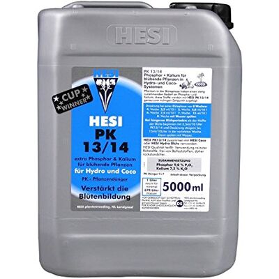 Hesi Engrais / Fertilisant Pk 13/14 pour Culture Hydro et Coco (5L) - Publicité Hesi Engrais / Fertilisant Pk 13/14 pour Culture Hydro et Coco (5L) - Publicité