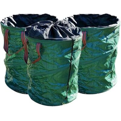 TERRE JARDIN Sac pour déchets Verts de Jardin Pop up 100 L Lot de 3 - Publicité TERRE JARDIN Sac pour déchets Verts de Jardin Pop up 100 L Lot de 3 - Publicité