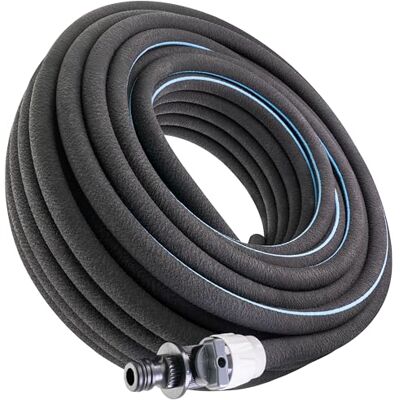 POPPSTAR Tuyau microporeux 15m (tuyau suintant goutte à goutte) Ø intérieur 12,7 mm (1/2"), raccord rapide avec vanne manuelle intégrée, noir - Publicité POPPSTAR Tuyau microporeux 15m (tuyau suintant goutte à goutte) Ø intérieur 12,7 mm (1/2"), raccord rapide avec vanne manuelle intégrée, noir - Publicité