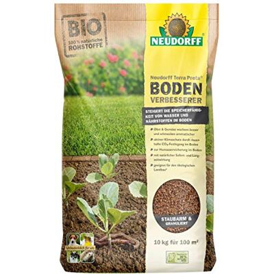 Neudorff Terra Preta Activateur de sol 10 kg Fertilisant pour plantes et pelouses - Publicité Neudorff Terra Preta Activateur de sol 10 kg Fertilisant pour plantes et pelouses - Publicité