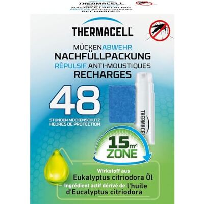 Thermacell Recharge Anti Moustiques et Moustiques Tigres 15m² 48h - Publicité Thermacell Recharge Anti Moustiques et Moustiques Tigres 15m² 48h - Publicité