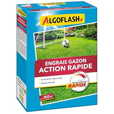 Algoflash Engrais Gazon, Action Rapide 3 kg - Publicité Algoflash Engrais Gazon, Action Rapide 3 kg - Publicité