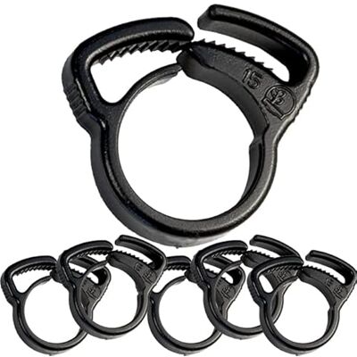 Raccord d'irrigation goutte à goutte 16mm noir Pack 25 - Publicité Raccord d'irrigation goutte à goutte 16mm noir Pack 25 - Publicité