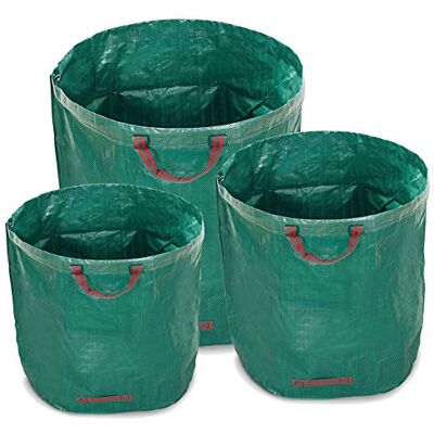 WUNDERGARDEN Lot de 3 Sacs de Jardin Ultra résistants 1x 200L, 1x 300L, 1x 500L - Publicité WUNDERGARDEN Lot de 3 Sacs de Jardin Ultra résistants 1x 200L, 1x 300L, 1x 500L - Publicité