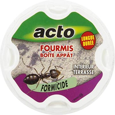 Acto TUBE GEL-APPÂT Contre toutes les espèces de fourmis. Gel-appât formicide FOUR14 - Publicité Acto TUBE GEL-APPÂT Contre toutes les espèces de fourmis. Gel-appât formicide FOUR14 - Publicité