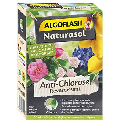 Algoflash NATURASOL Anti-Chlorose Reverdissant Toutes Plantes, 100 g, UAB, BIOCLORO10AN - Publicité Algoflash NATURASOL Anti-Chlorose Reverdissant Toutes Plantes, 100 g, UAB, BIOCLORO10AN - Publicité