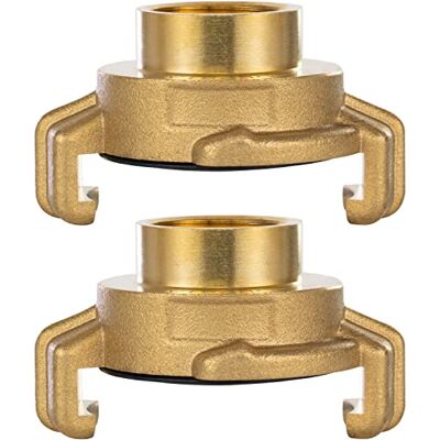 POPPSTAR 2x raccords rapides en laiton 1/2 pouce filetage intérieur (raccord fileté 1/2 pouce) - Publicité POPPSTAR 2x raccords rapides en laiton 1/2 pouce filetage intérieur (raccord fileté 1/2 pouce) - Publicité