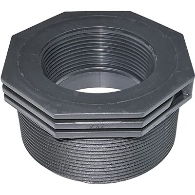 AERZETIX Réduction Plastique Mâle/Femelle 3''x2'' à Butée Intérieure à Visser Mamelon Réduit 6 Bars Raccord pour Tuyau d'Arrosage - Publicité AERZETIX Réduction Plastique Mâle/Femelle 3''x2'' à Butée Intérieure à Visser Mamelon Réduit 6 Bars Raccord pour Tuyau d'Arrosage - Publicité