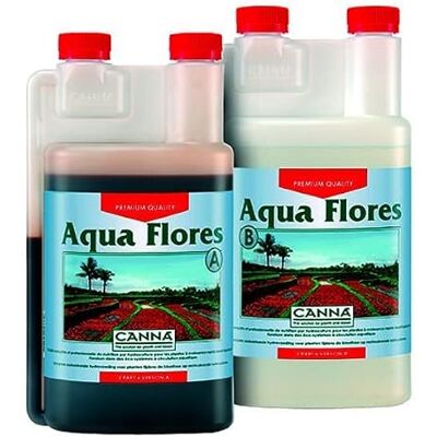 CANNA Engrais de floraison Aqua Flores 2 x 1 L , hydroculture - Publicité CANNA Engrais de floraison Aqua Flores 2 x 1 L , hydroculture - Publicité