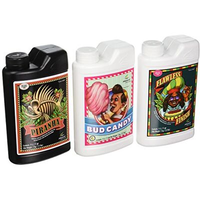 Advanced Nutrients Expert Grower Bundle Piranha Bud Candy Engrais pour plantes Finition impeccable 1 l - Publicité Advanced Nutrients Expert Grower Bundle Piranha Bud Candy Engrais pour plantes Finition impeccable 1 l - Publicité