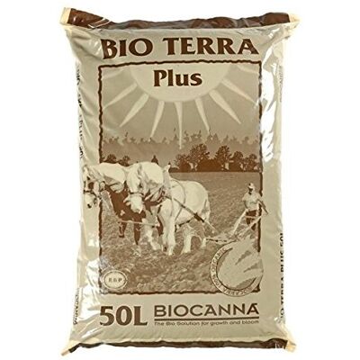 CANNA Substrat 100% Naturel pour la Culture de Bio Terra Plus (50L) - Publicité CANNA Substrat 100% Naturel pour la Culture de Bio Terra Plus (50L) - Publicité