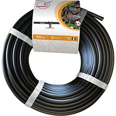 Jardibric Tuyau Goutte à Goutte Ø 4 x 6 mm 50 m Non Percé Tuyau Secondaire pour Arrosage au Pied des Plantes - Publicité Jardibric Tuyau Goutte à Goutte Ø 4 x 6 mm 50 m Non Percé Tuyau Secondaire pour Arrosage au Pied des Plantes - Publicité