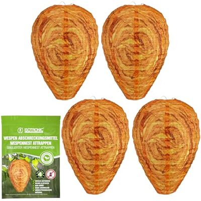 ISOTRONIC Leurre nid de guêpes frelons Anti guêpes Balcon Jardin (4) - Publicité ISOTRONIC Leurre nid de guêpes frelons Anti guêpes Balcon Jardin (4) - Publicité