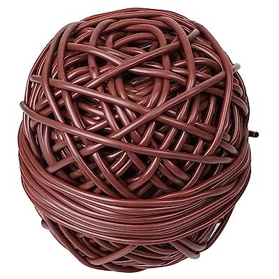 Linxor Bobine de Lien de tuteurage, Tube Creux antigel en PVC, pour Plantes et arbustes d'intérieur ou extérieur Diam 3 mm x 50 m Marron - Publicité Linxor Bobine de Lien de tuteurage, Tube Creux antigel en PVC, pour Plantes et arbustes d'intérieur ou extérieur Diam 3 mm x 50 m Marron - Publicité