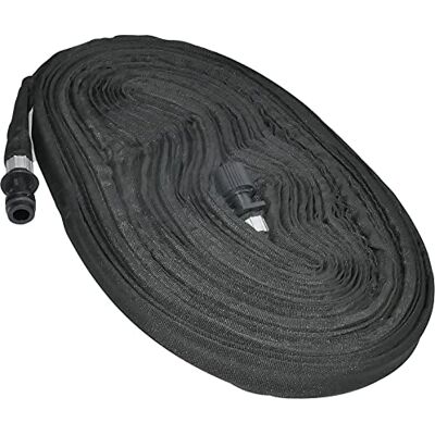 AERZETIX Tuyau Plat d'Arrosage Goutte à Goutte Microporeux 25/4mm Longueur 15m avec Raccord Rapide Revêtement Polyester Noir Plastique 0,6mm - Publicité AERZETIX Tuyau Plat d'Arrosage Goutte à Goutte Microporeux 25/4mm Longueur 15m avec Raccord Rapide Revêtement Polyester Noir Plastique 0,6mm - Publicité