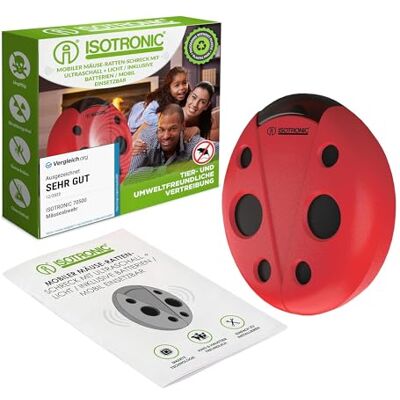 ISOTRONIC Répulsif ultrasons Souris Rats LED Volume réglable 30 m² (1) - Publicité ISOTRONIC Répulsif ultrasons Souris Rats LED Volume réglable 30 m² (1) - Publicité