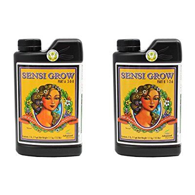 Advanced Nutrients Advanced nutriments PH Idéal Sensi Grow supplémentaire A + B Amendements du Sol 1 Liter - Publicité Advanced Nutrients Advanced nutriments PH Idéal Sensi Grow supplémentaire A + B Amendements du Sol 1 Liter - Publicité
