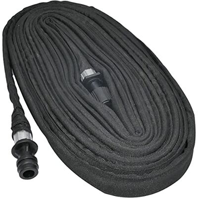 AERZETIX Tuyau Plat d'Arrosage Goutte à Goutte Microporeux 25/4mm Longueur 7.5m avec Raccord Rapide Revêtement Polyester Noir Connecteur 1/2" C48773 - Publicité AERZETIX Tuyau Plat d'Arrosage Goutte à Goutte Microporeux 25/4mm Longueur 7.5m avec Raccord Rapide Revêtement Polyester Noir Connecteur 1/2" C48773 - Publicité