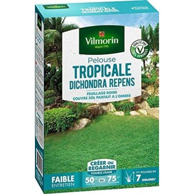 Vilmorin Pelouse Tropicale Dichondra Repens 500 g - Publicité Vilmorin Pelouse Tropicale Dichondra Repens 500 g - Publicité