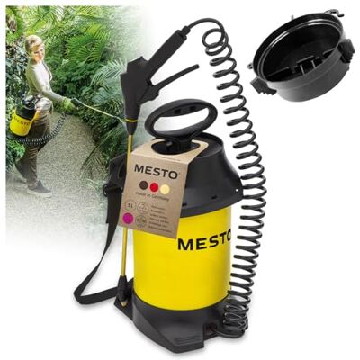 Mesto Profi 5 Pulvérisateur 5L avec Tamis 120mm 3 Bar Maison & Jardin Joints FPM Pulvérisateur à Pression pour Plantes, désherbage et Protection des végétaux Flacon Pompe Robuste - Publicité Mesto Profi 5 Pulvérisateur 5L avec Tamis 120mm 3 Bar Maison & Jardin Joints FPM Pulvérisateur à Pression pour Plantes, désherbage et Protection des végétaux Flacon Pompe Robuste - Publicité
