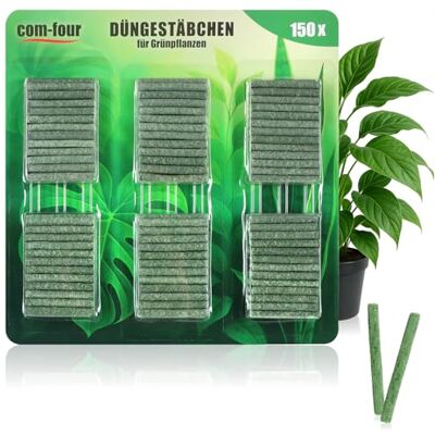 com-four ® 150x bâtonnets d'engrais pour plantes vertes, engrais végétal - Publicité com-four ® 150x bâtonnets d'engrais pour plantes vertes, engrais végétal - Publicité
