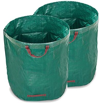 WUNDERGARDEN Lot de 2 sacs de jardin ultra résistants 500L H86 cm -D86 cm - Publicité WUNDERGARDEN Lot de 2 sacs de jardin ultra résistants 500L H86 cm -D86 cm - Publicité