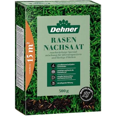 Dehner Graines de Gazon à Croissance Rapide 300 g pour Environ 25 m² - Publicité Dehner Graines de Gazon à Croissance Rapide 300 g pour Environ 25 m² - Publicité