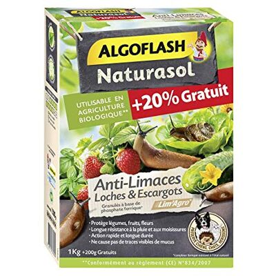 Algoflash Anti-Limaces, Loches & Escargots 1,2 Kg - Publicité Algoflash Anti-Limaces, Loches & Escargots 1,2 Kg - Publicité