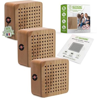 ISOTRONIC Répulsif ultrasons Souris Rats Grenier Cave Jardin 40 m² (3) - Publicité ISOTRONIC Répulsif ultrasons Souris Rats Grenier Cave Jardin 40 m² (3) - Publicité