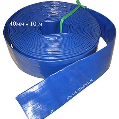 Tuyau plat 32mm 10m pour drainage d'eau - Publicité Tuyau plat 32mm 10m pour drainage d'eau - Publicité