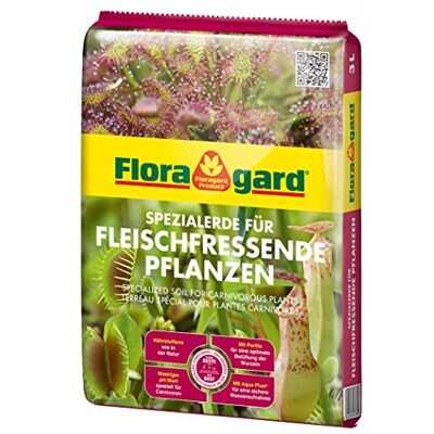 Floragard Terre spéciale pour plantes carnivores 3 L Spéciale pour rempotage Pour Drosera, Dionée attrape-mouche et autres plantes carnivores exigeantes - Publicité Floragard Terre spéciale pour plantes carnivores 3 L Spéciale pour rempotage Pour Drosera, Dionée attrape-mouche et autres plantes carnivores exigeantes - Publicité