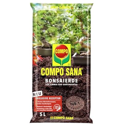 Compo 1160212004 Sana Terreau bonsaï, 5 l - Publicité Compo 1160212004 Sana Terreau bonsaï, 5 l - Publicité