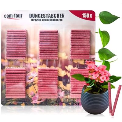com-four ® 150x bâtonnets d'engrais, engrais pour fleurs pour plantes - Publicité com-four ® 150x bâtonnets d'engrais, engrais pour fleurs pour plantes - Publicité