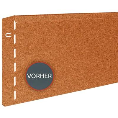 bellissa 1 pièce Bordure de Jardin & pelouse CORTEN en métal 91012 Acier corten Brillant 118 x 20 cm, Longueur d'utilisation 115 cm avec Technique d'assemblage brevetée - Publicité bellissa 1 pièce Bordure de Jardin & pelouse CORTEN en métal 91012 Acier corten Brillant 118 x 20 cm, Longueur d'utilisation 115 cm avec Technique d'assemblage brevetée - Publicité