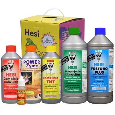 Hesi Kit Starter Box Pack d'engrais/Fertilisants de Culture (Terre) - Publicité Hesi Kit Starter Box Pack d'engrais/Fertilisants de Culture (Terre) - Publicité
