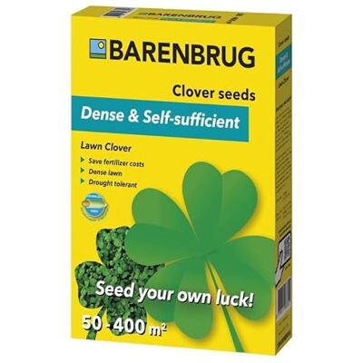 Barenbrug Gazon de trèfle 0,5 kg Lawn Clover Créez une pelouse autosuffisante - Publicité Barenbrug Gazon de trèfle 0,5 kg Lawn Clover Créez une pelouse autosuffisante - Publicité