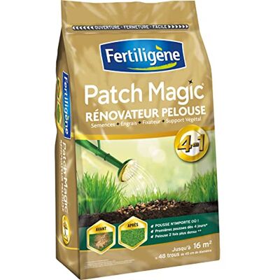 Fertiligene Magic Patch Rénovateur de Gazon - Rénovateur de Gazon - Publicité Fertiligene Magic Patch Rénovateur de Gazon - Rénovateur de Gazon - Publicité