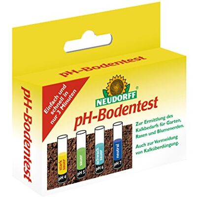 Neudorff Kit de Tests pH pour Analyse des sols - Publicité Neudorff Kit de Tests pH pour Analyse des sols - Publicité
