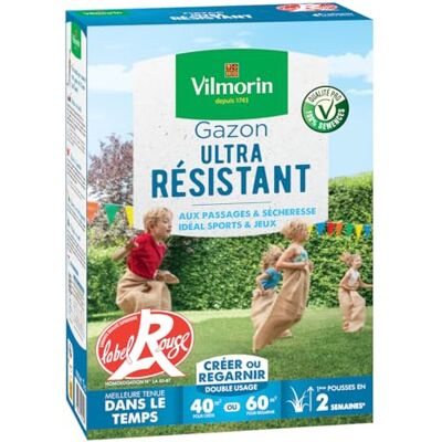 Vilmorin Gazon Ultra Résistant - Grass Seed - Publicité Vilmorin Gazon Ultra Résistant - Grass Seed - Publicité