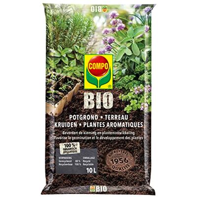 Compo Terreau bio plantes aroMatiques 10L - Publicité Compo Terreau bio plantes aroMatiques 10L - Publicité
